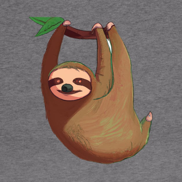 Cute Sloth Drawing by Play Zoo